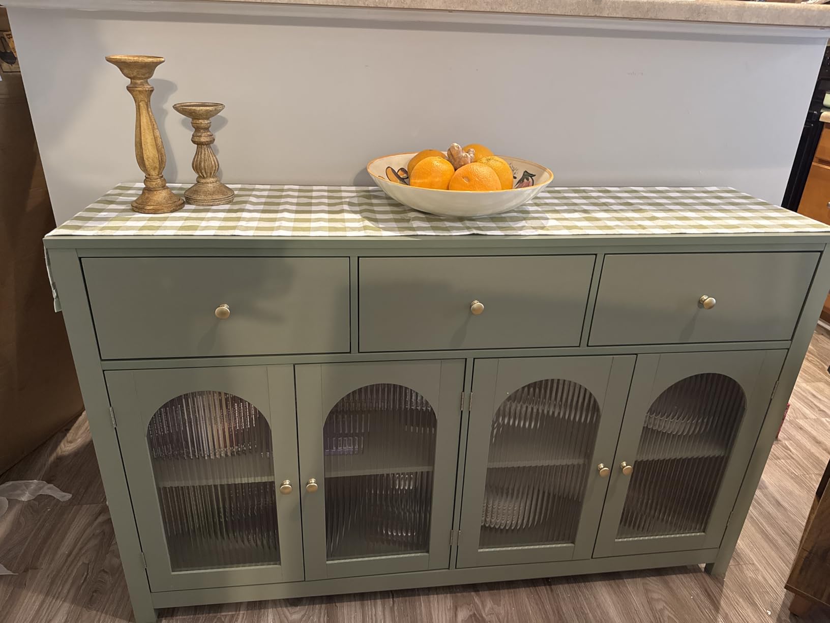 FINETONES Buffet Cabinet with Storage, Kitchen Storage Cabinet for Home customer photo 1