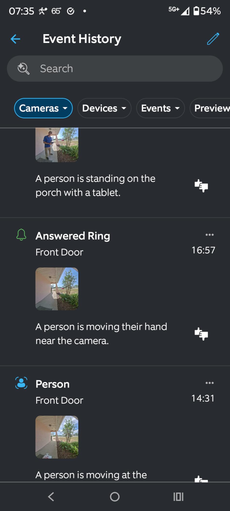Ring Wired Doorbell Pro (newest model), Retinal 4K with Wide-Angle Video, 10x Enhanced Zoom, and Low-Light Sight, Deep Silver customer photo 1