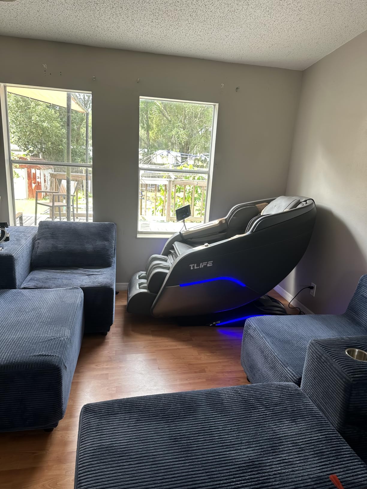 TLIFE Massage Chair Full Body, 160° Zero Gravity Recliner with Body Scan, 50