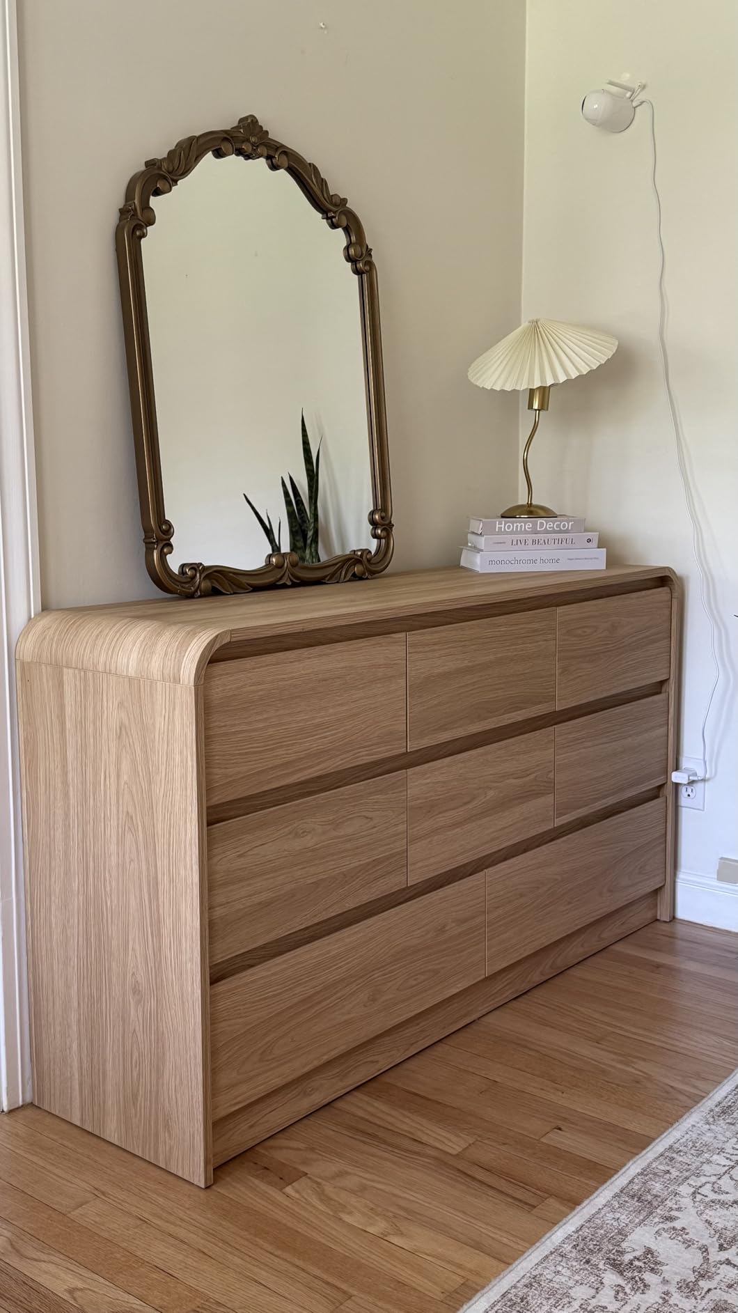 Aitjunz Modern 8 Drawers Dresser for Bedroom, 55