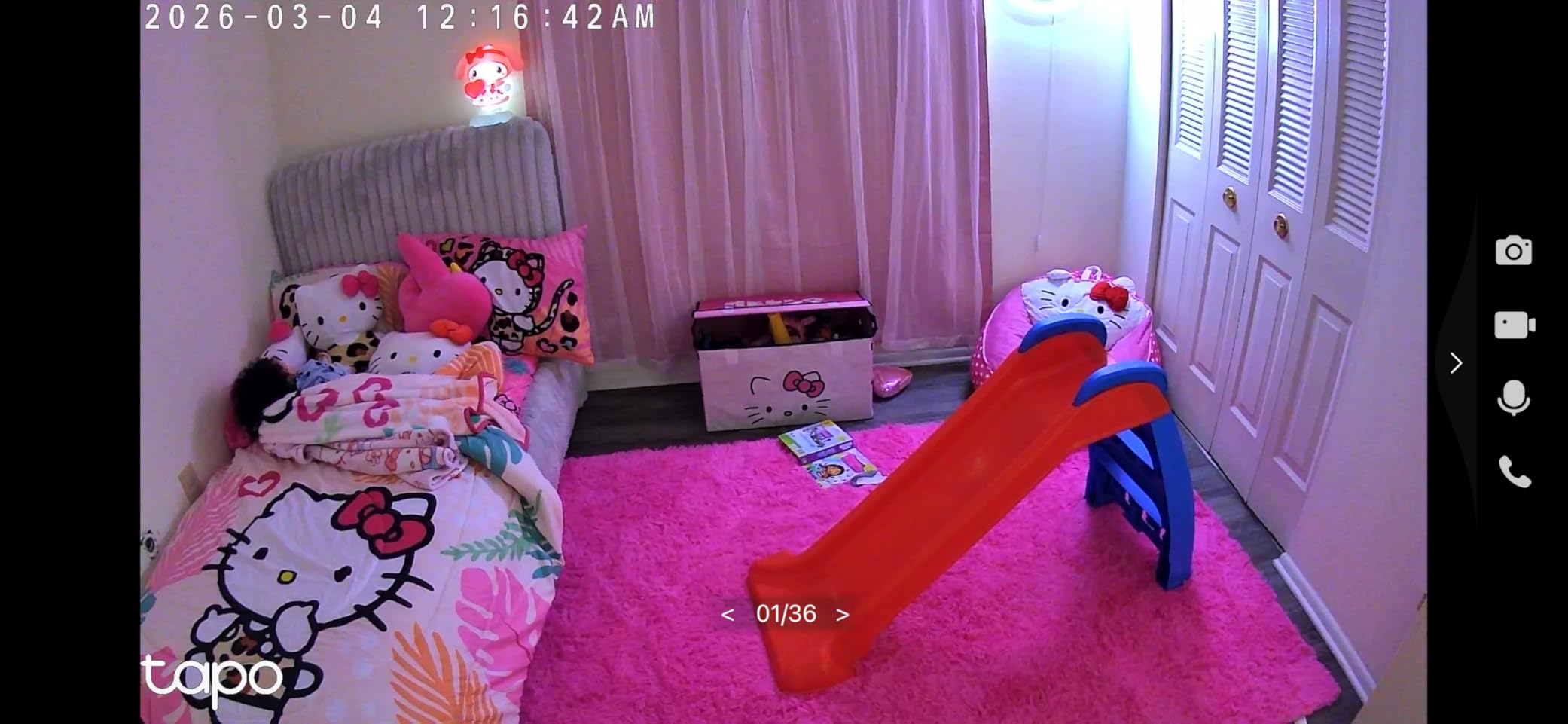 Tapo 2K Indoor/Outdoor Wired Security Camera - Works as a Baby Monitor & Pet Camera, Person/Motion/Baby Cry Detection, 2-Way Audio, Siren, Subscription-Free Local Storage or Optional Cloud, C113 customer photo 1