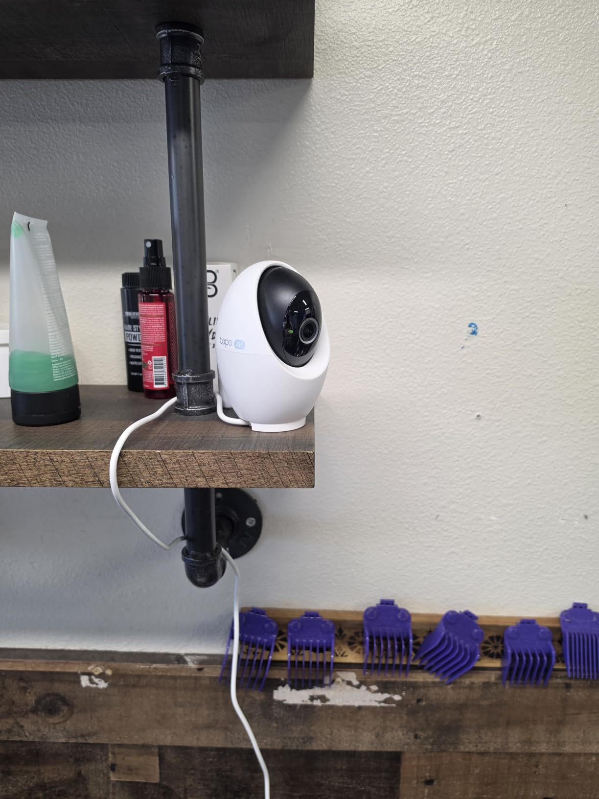 Tapo 4K Indoor Pan/Tilt Wired Security Camera - Works as a Baby Monitor, Person/Pet Detection, Facial Recognition, 360° AI Motion Tracking, Subscription-Free Local Storage or Optional Cloud, C260 customer photo 2