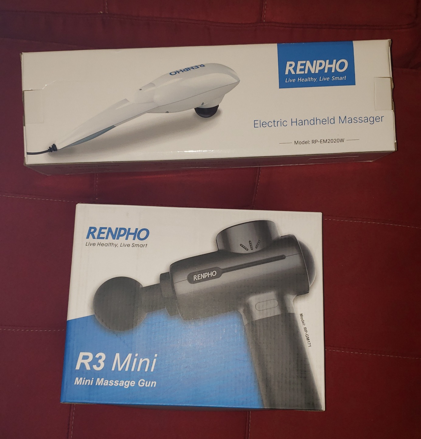 RENPHO Active Thermacool 2 Massage Gun with Heat and Cold, Handheld Percussion Deep Tissue Neck Back Muscle Massager, FSA Approved Gift for Men Women Athletes HSA customer photo 1