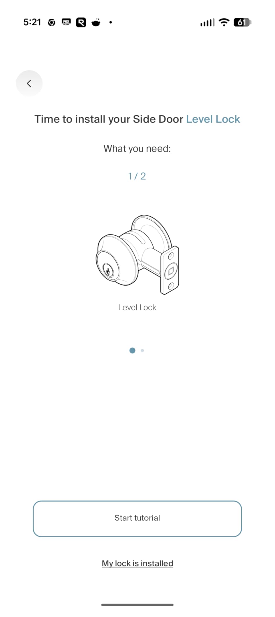 Level Lock Pro - World's Smallest, Fastest, Innovative Smart Lock - Matter-Over-Thread Deadbolt Plus Apple Home Key - Keyless & Remote Access via Apple, Alexa, Google Home, SmartThings (Matte Black) customer photo 2