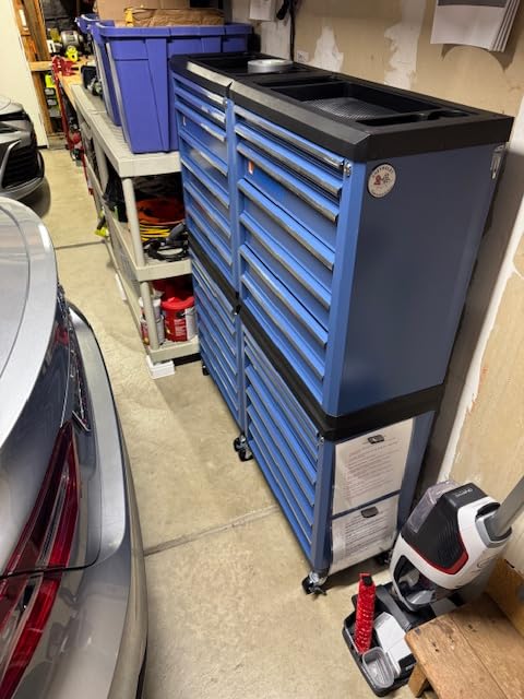 LARBANKE 7-Drawer Rolling Tool Chest with Lock&Keys and Swivel Casters,Tool Chest with Multi-Sizes Drawers and Multifunctional Countertop,Special Connect Rods for Connection with 5-Drawer Tool Cabinet customer photo 1