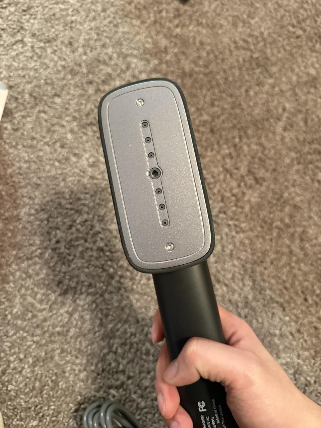 OGHom Steamer for Clothes, 110-240V Travel Steamer & Iron 2 in 1, 1000W Powerful Steam, Portable Handheld Garment Wrinkle Remover, 30s Fast Heat-Up with Dry & 2-Steam Control, for Global & Europe customer photo 1