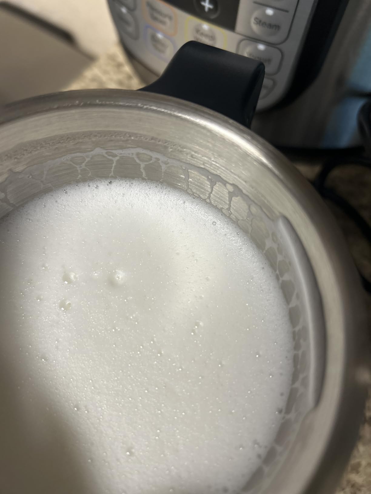 8-in-1 Milk Frother, 21.16oz/600ml Detachable Milk Frother and Steamer with 3 Temp Settings, Electric Hot & Cold Foam Maker, Milk Warmer for Latte, Cappuccino & Hot Chocolate, Dishwasher Safe customer photo 2