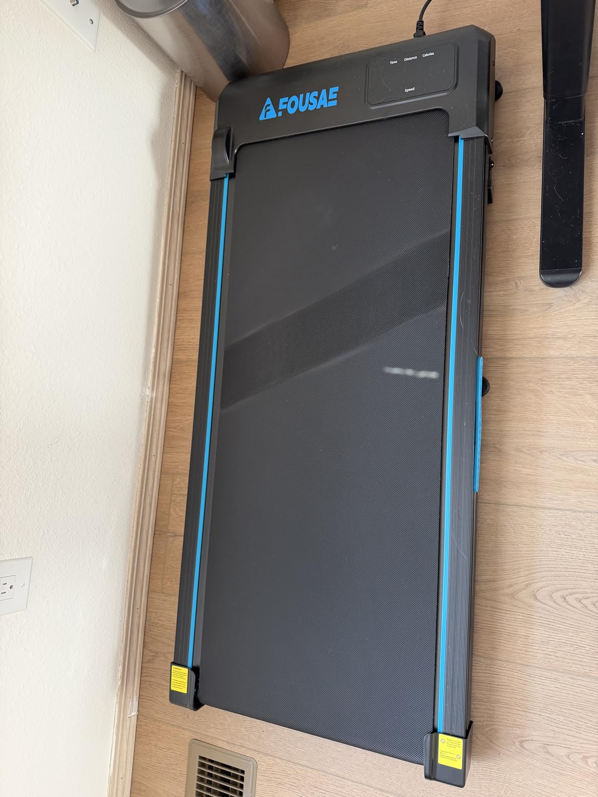 Walking Pad Treadmill, 6.2MPH Under Desk Walking Pad with 10% Incline, Treadmills for Home with Double Frame customer photo 2