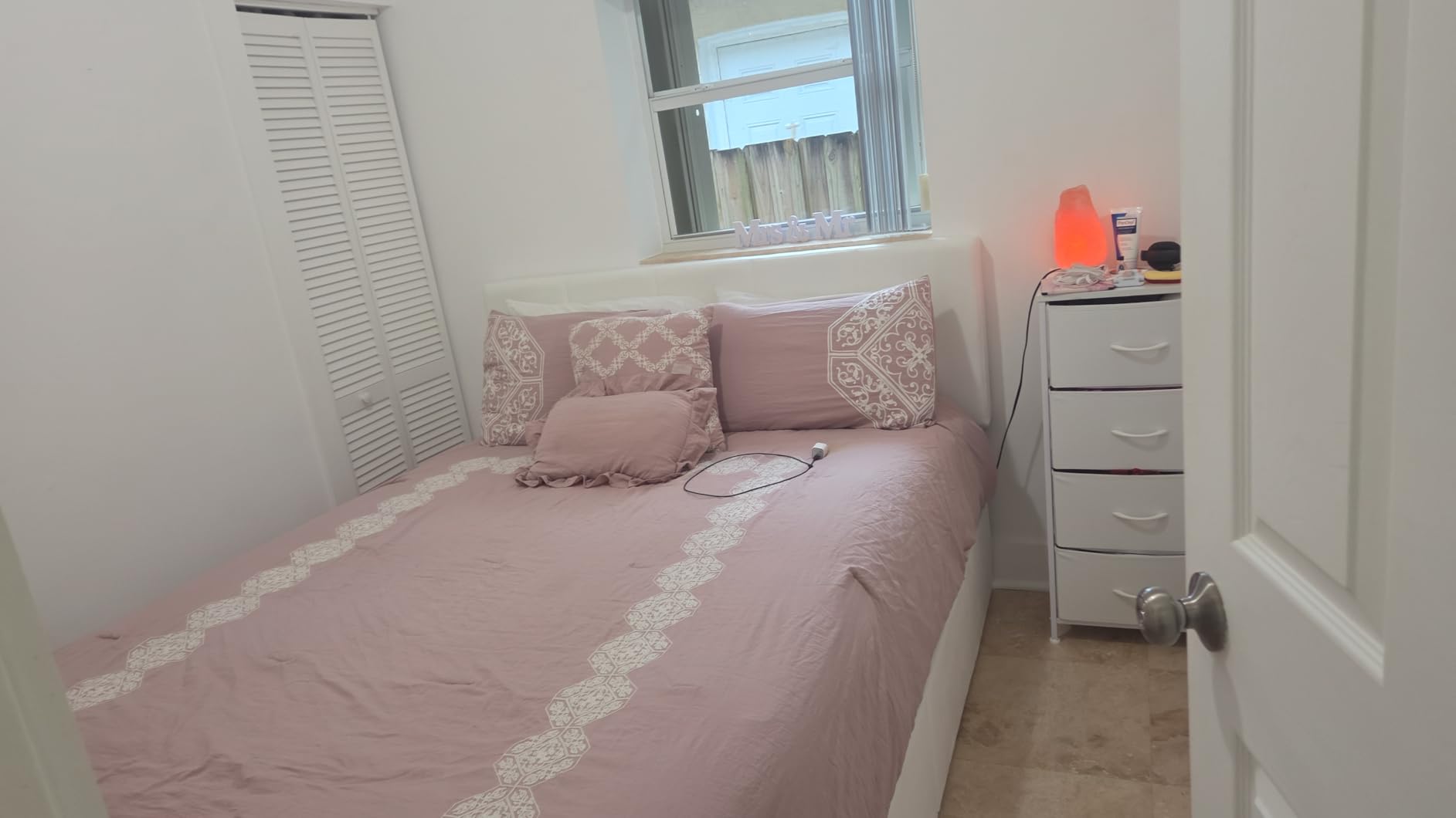 Allewie Queen Size Velvet Lift Up Storage Bed Frame, Vertical Channel Tufted Headboard, Hydraulic Underneath Storage, Upholstered Platform Bed, Wooden Slats Support, No Box Spring Needed, Cream customer photo 1