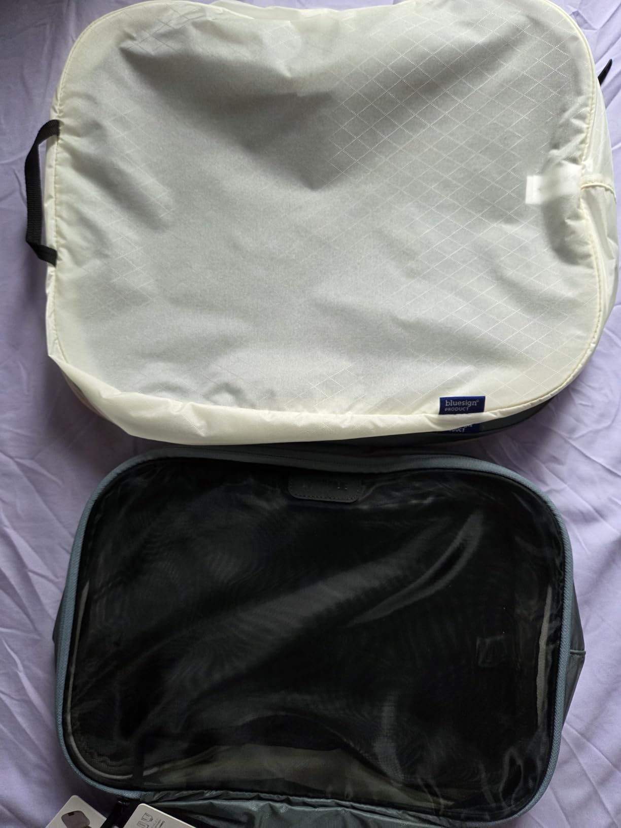 Thule Packing Cube Family Set, Includes 2 Large and 2 Medium Cubes, Transparent Fabric, YKK Zippers customer photo 1