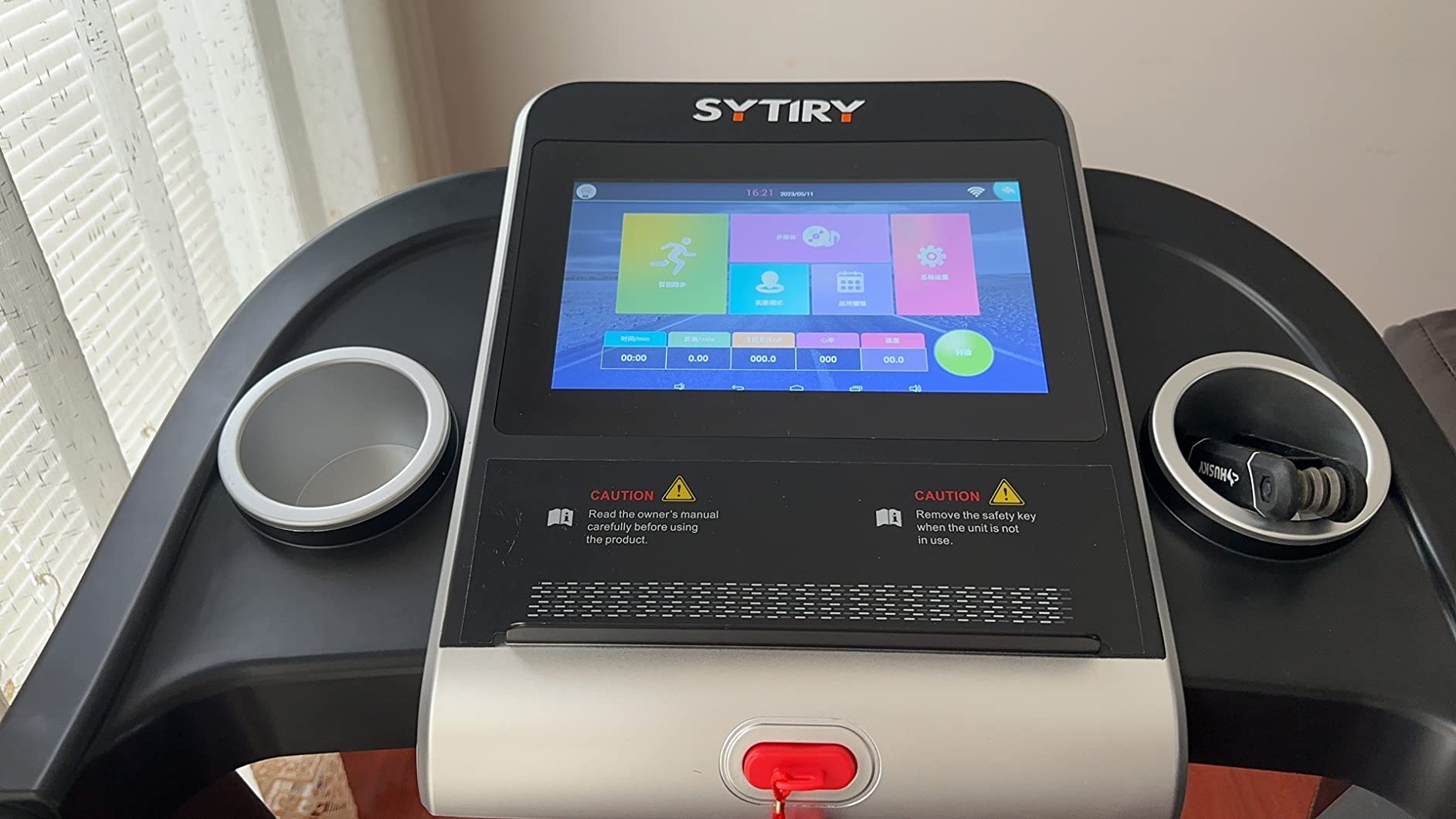 Treadmills for Home with TV Screen and WiFi, Smart Foldable Treadmill Machine, 3D Virtual Sports Scene, HiFi Speakers, Walking Pad Treadmill customer photo 1