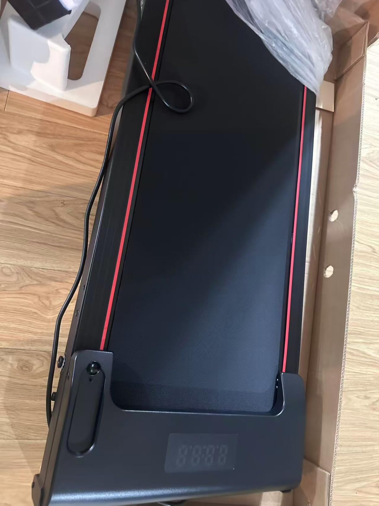 NeoSilent Walking Pad with Incline Under Desk Treadmill 4 Level 9% and BLDC Core, Extra-Large Belt, App and Remote Control, Compact Mini Treadmills for Home Office Portable for Small Space customer photo 1