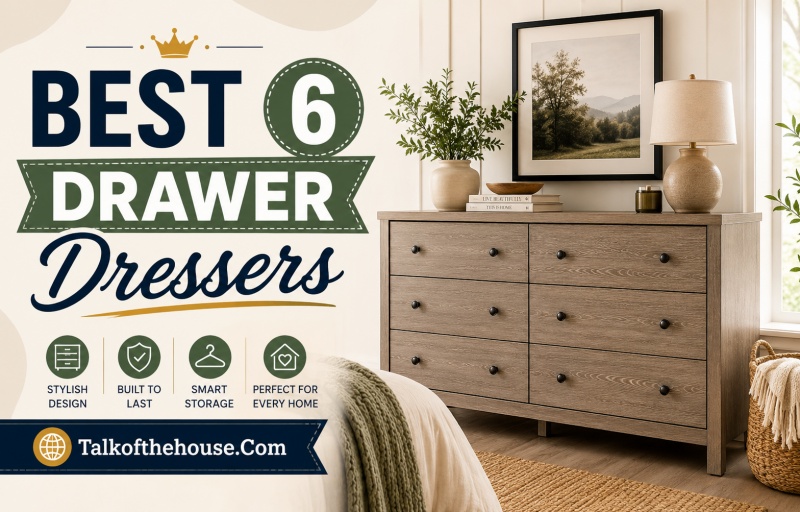 Best 6 Drawer Dressers