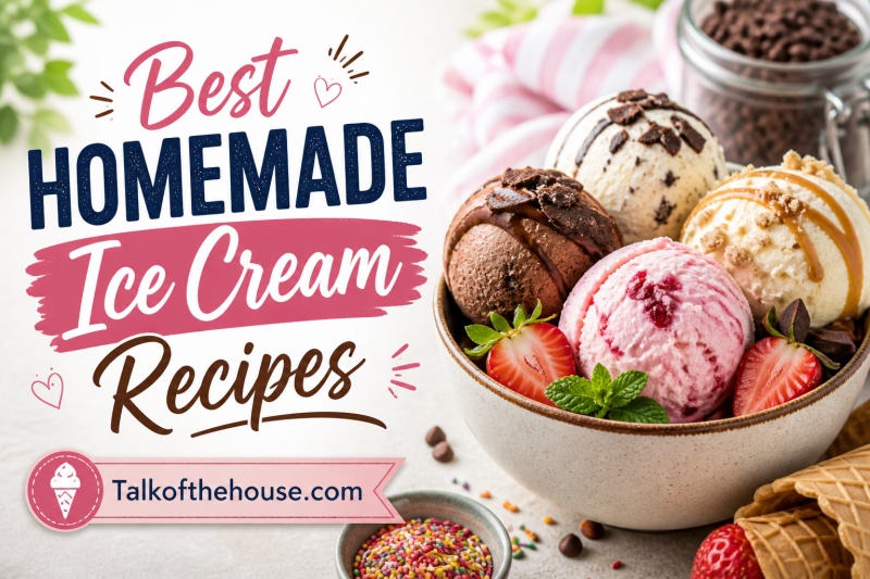 Best Homemade Ice Cream Recipes