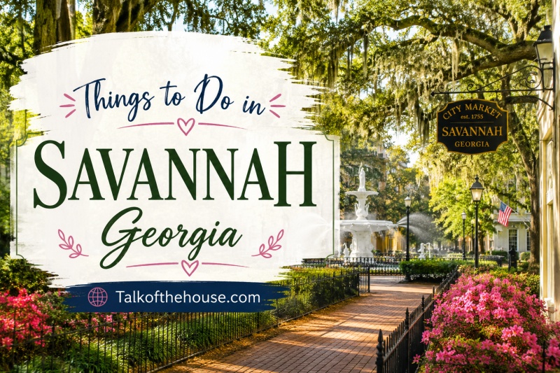 Things to Do in Savannah Georgia
