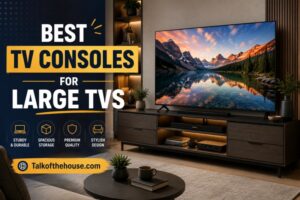 best tv consoles for large tvs