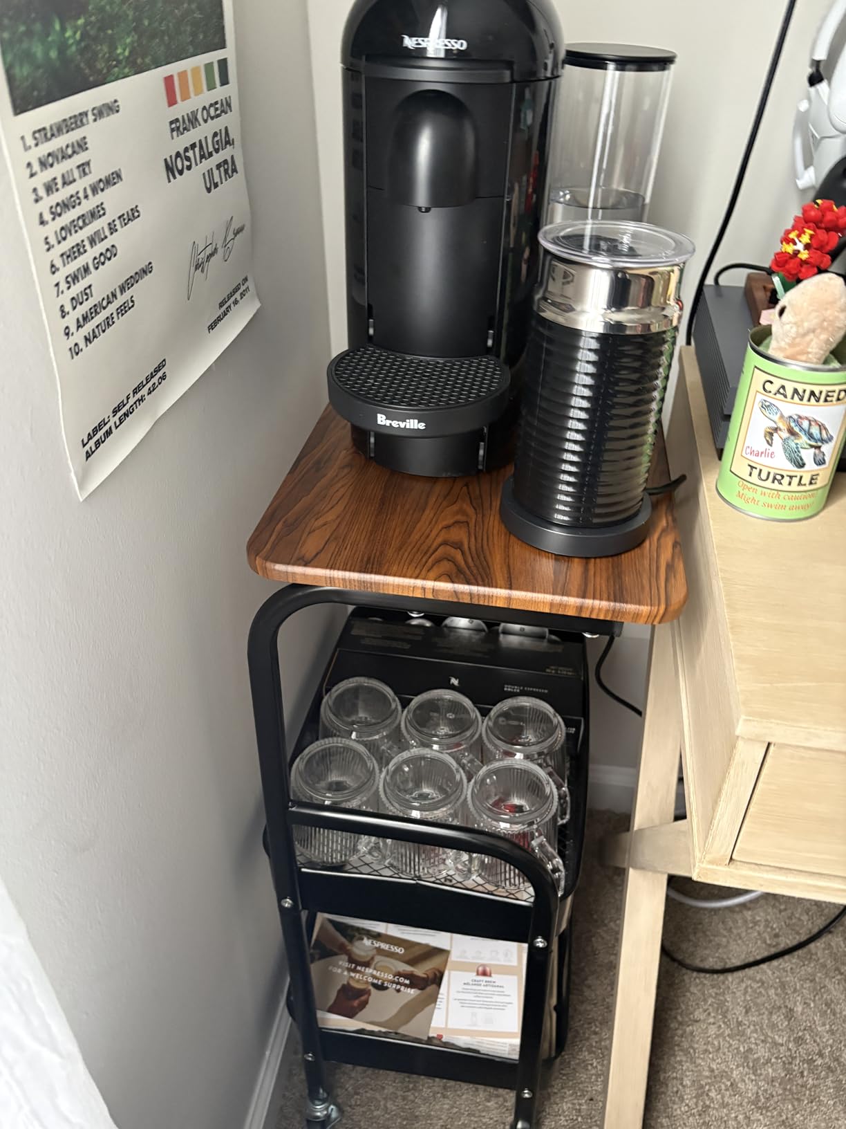 Vertuo Plus Coffee and Espresso Maker by Breville, Ink Black with Aeroccino Milk Frother customer photo 1