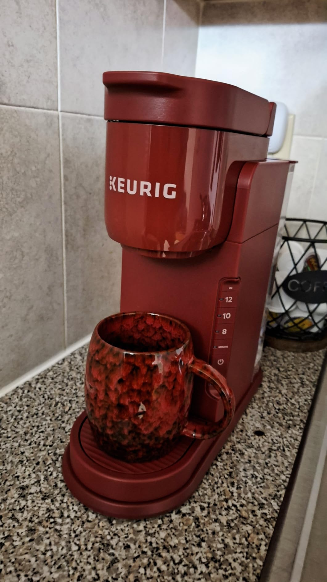 Keurig K-Express Single Serve K-Cup Pod Coffee Maker, 3 Brew Sizes, Strong Button Feature, 42oz Removable Reservoir, Black customer photo 2