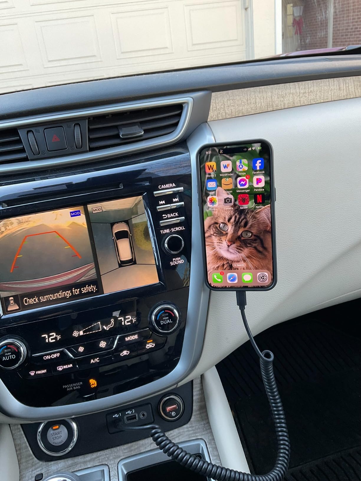 OHLPRO for MagSafe Car Mount Charger iPhone Wireless Car Charger, Stick on Dashboard Magnetic Phone Holder Mount for iPhone 17 Pro Max 16 15 14 Series, 15W Fast Charging, Aluminum Shell customer photo 1
