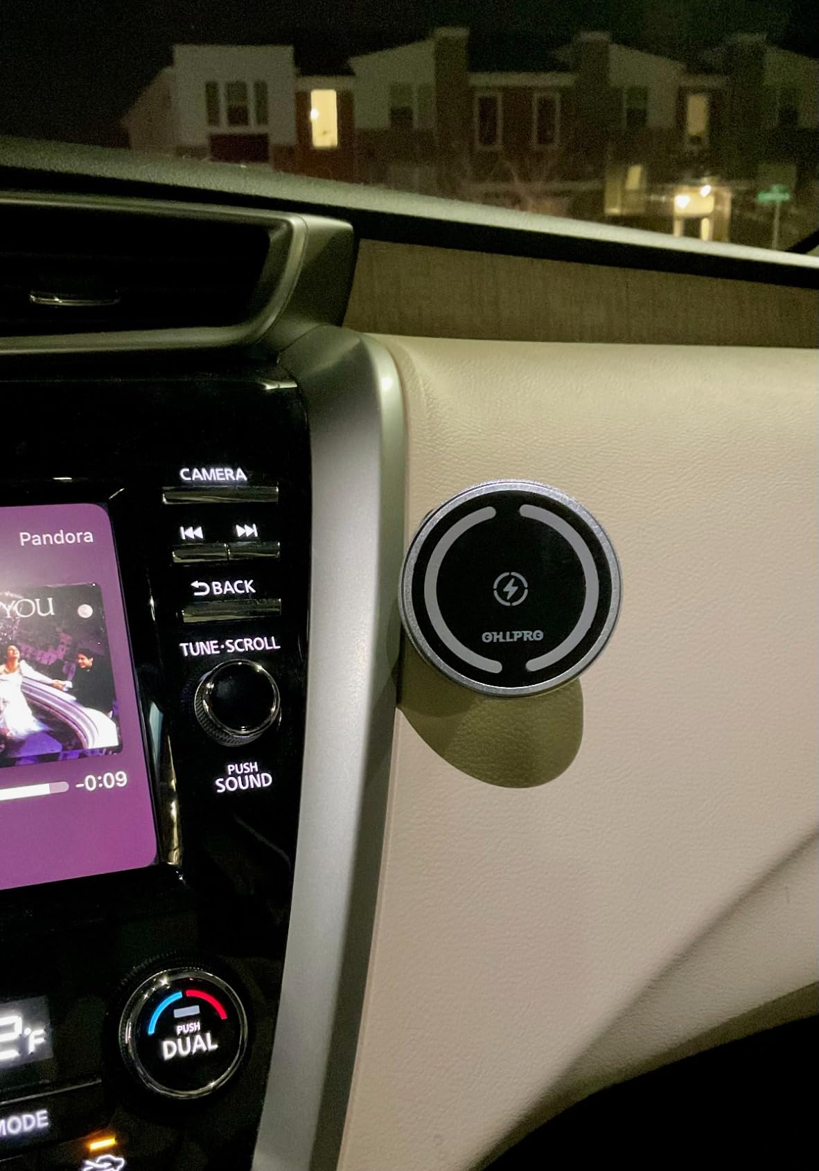OHLPRO for MagSafe Car Mount Charger iPhone Wireless Car Charger, Stick on Dashboard Magnetic Phone Holder Mount for iPhone 17 Pro Max 16 15 14 Series, 15W Fast Charging, Aluminum Shell customer photo 2