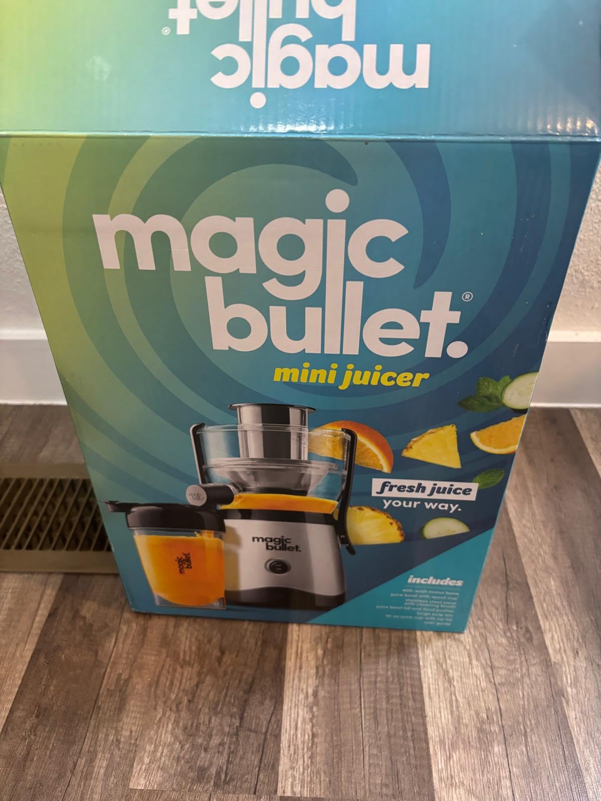 Magic Bullet Mini Juicer with Cup, Black and Silver customer photo 2