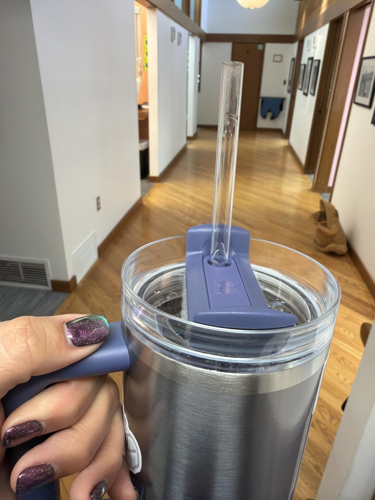Replacement Straw Compatible with Stanley 40 oz 30 oz Cup Tumbler, 6 Pack Reusable Straw with Cleaning Brush, Plastic, Clear customer photo 1