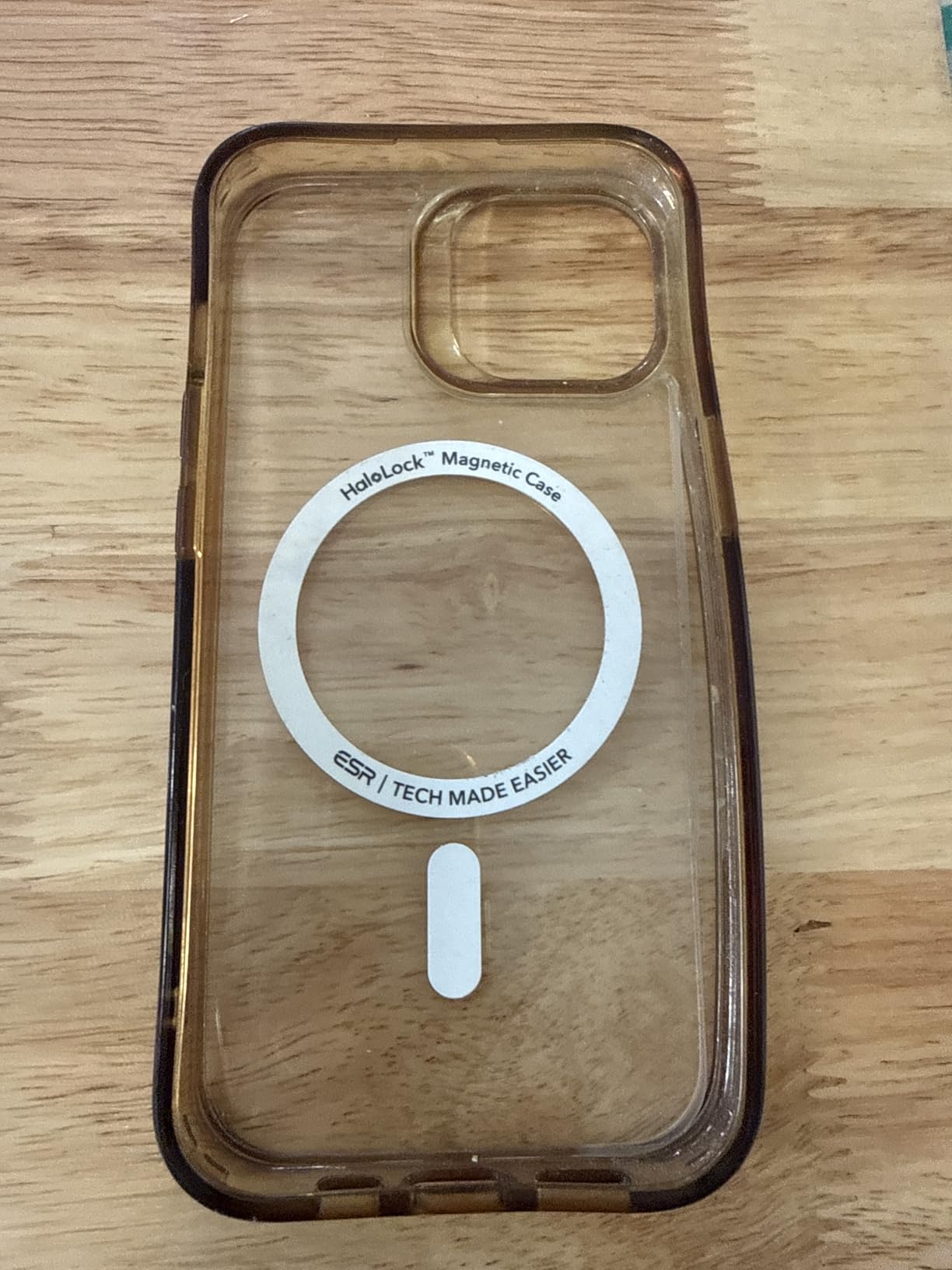 Spigen for iPhone 15/14/13 Case, Ultra Hybrid MagFit [Anti-Yellowing] [Compatible with Magsafe] - Clear customer photo 1