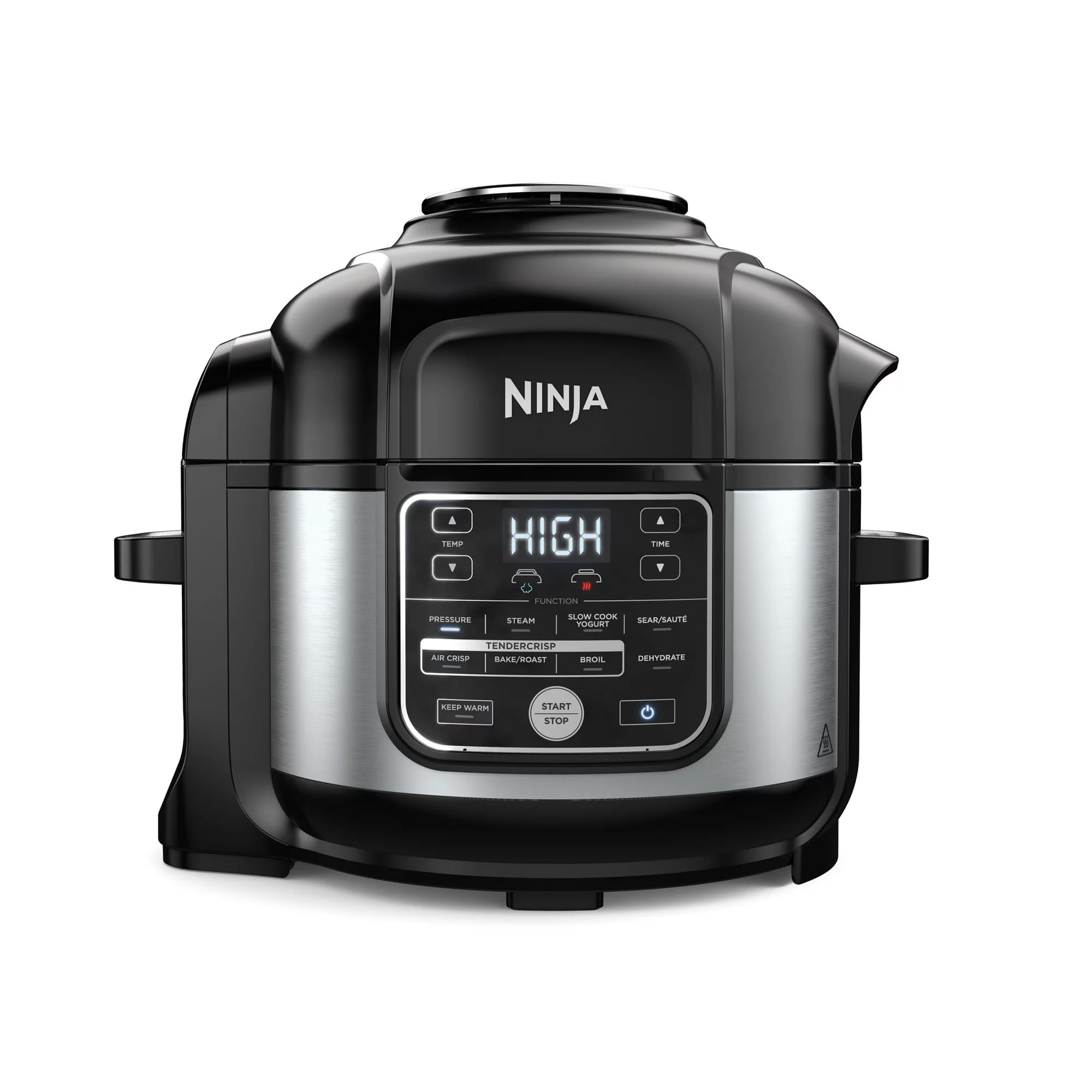Ninja Foodi OS300 10-in-1 6.5-Quart Pro Pressure Cooker Air Fryer Multicooker, Stainless, Indoor grill's wide temperature Cyclonic Grilling Technology 500F, Smoke Control System (Renewed) customer photo 1