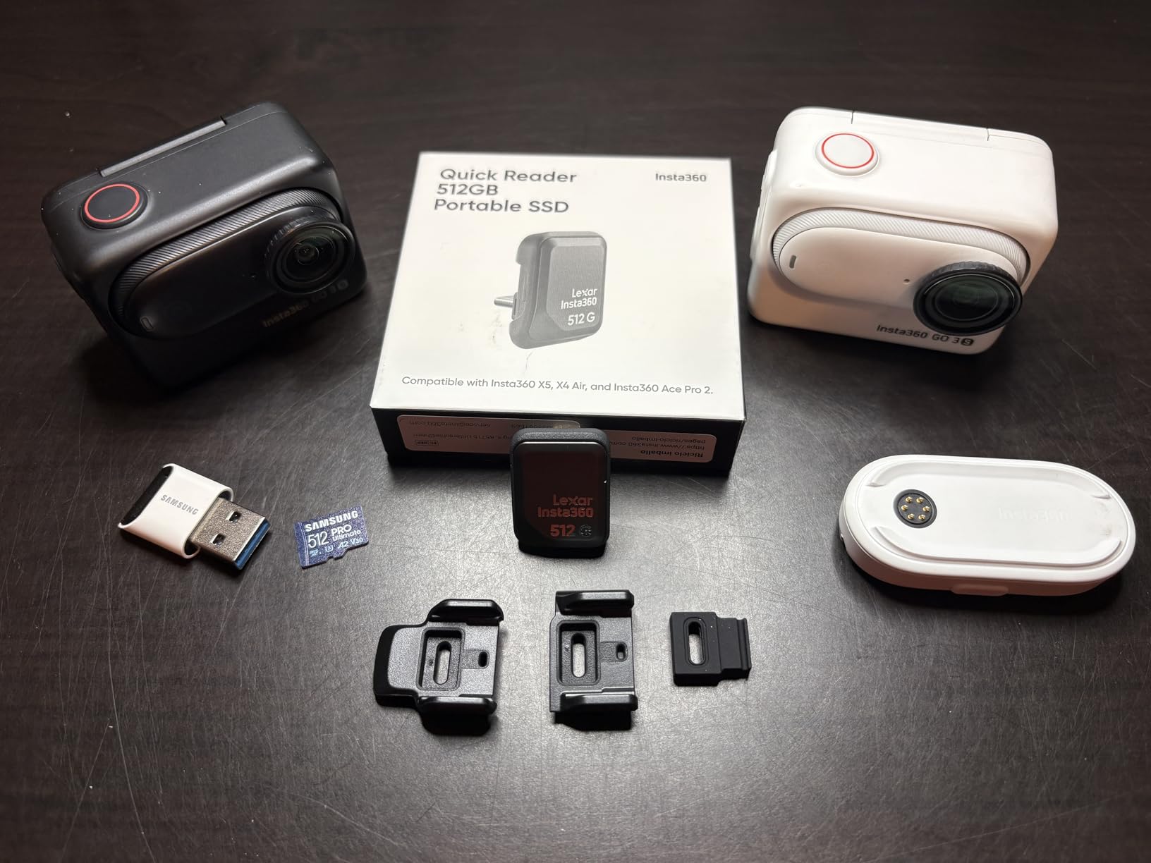 GO 3S - 128 GB White 4K Tiny Portable Vlogging Camera, Hands-Free POVs, Mount Anywhere, Stabilization, 140 Min Battery Life, 10m Waterproof, Apple Find My, Pet POV customer photo 1