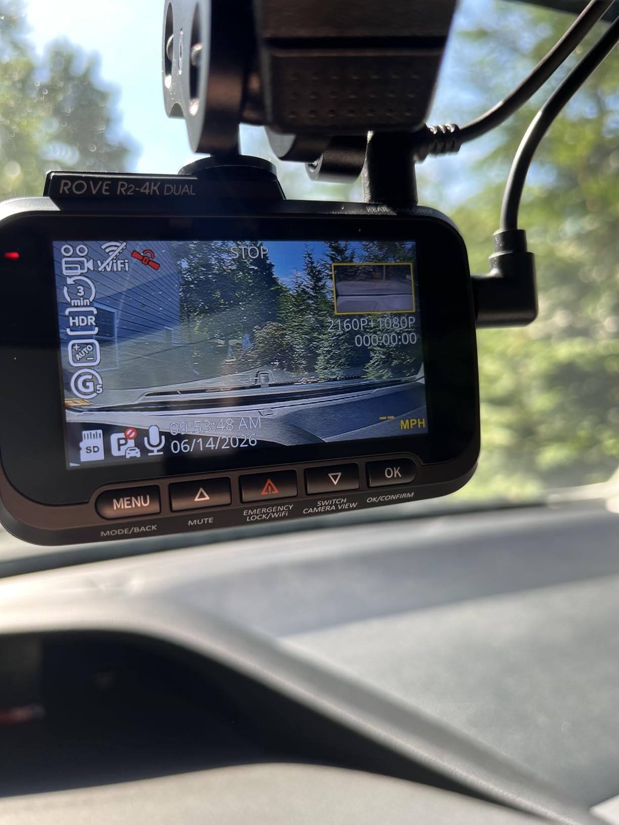 R2-4K DUAL Dash Cam Front and Rear, STARVIS 2 Sensor, FREE 128GB Card Included, 5G WiFi - up to 20MB/s Fastest Download Speed with App, 4K 2160P/FHD Dash Camera for Cars, 3
