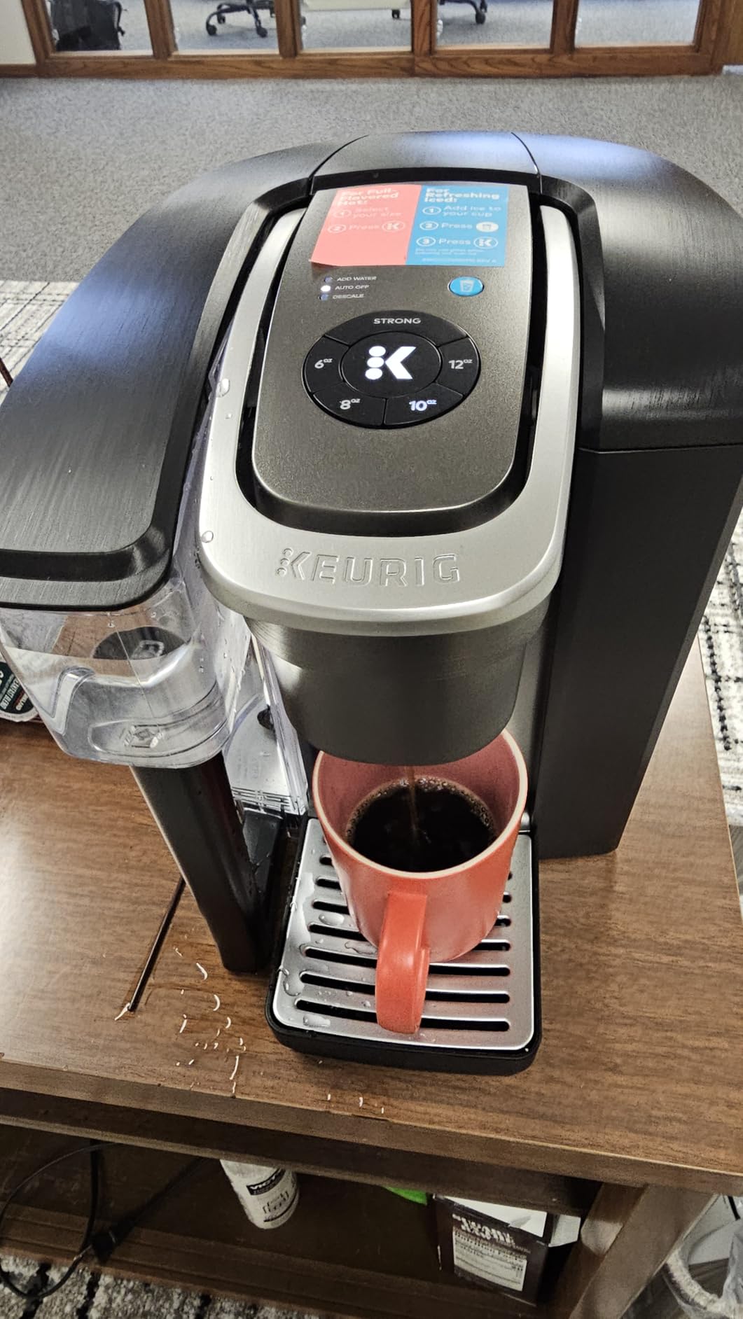 Keurig K-1550 Small Business Single Serve Coffee Maker, 96 oz Water Reservoir, Black customer photo 1