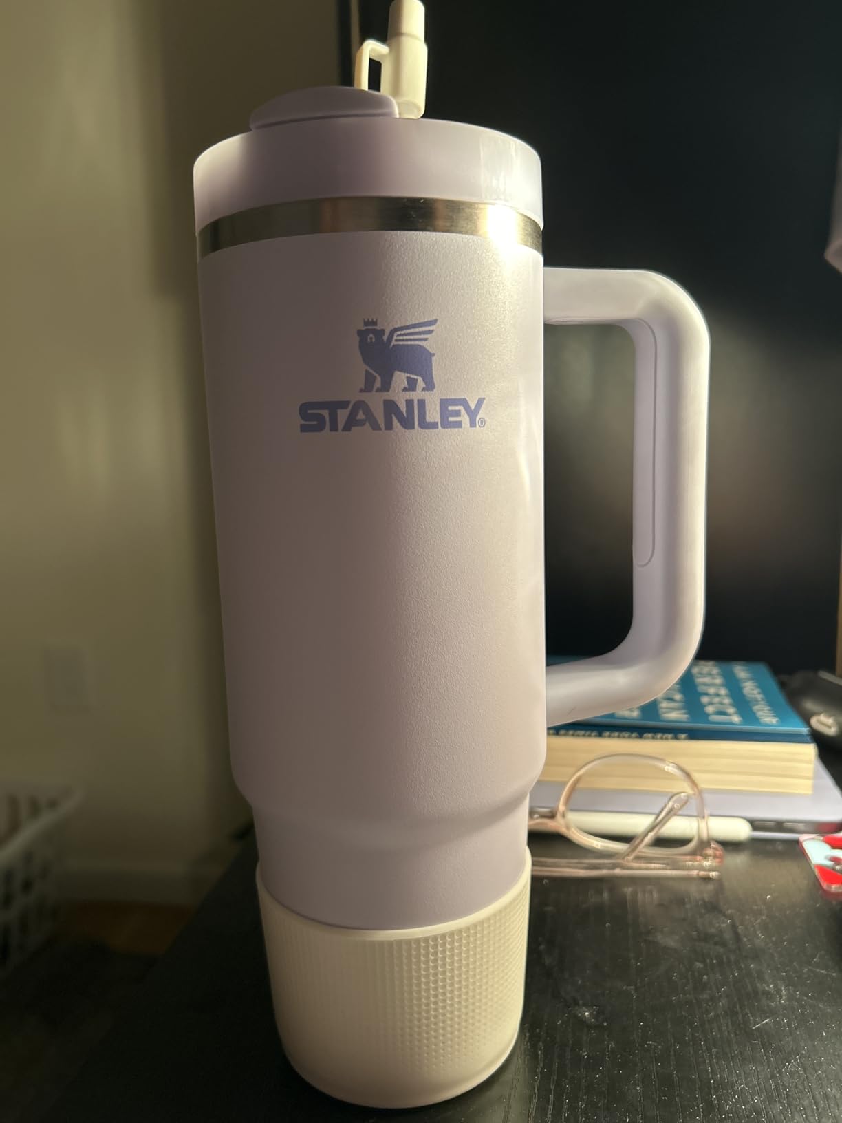 Stanley Quencher Boot and Straw Cover Cap | Anti-Slip Silicone Protector for Tumbler with Handle | Accessory Set for Stainless Steel Drinking Cup | BPA-Free customer photo 2