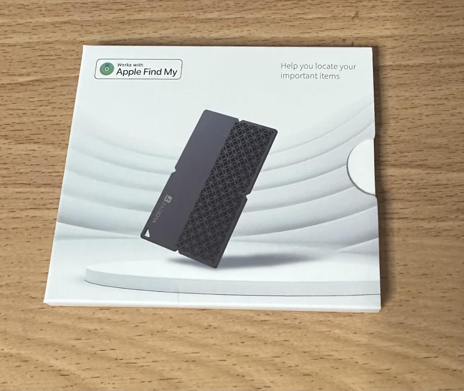 2026 Apple MFi Certified Wallet Tracker Smart Card for Find My customer photo 1