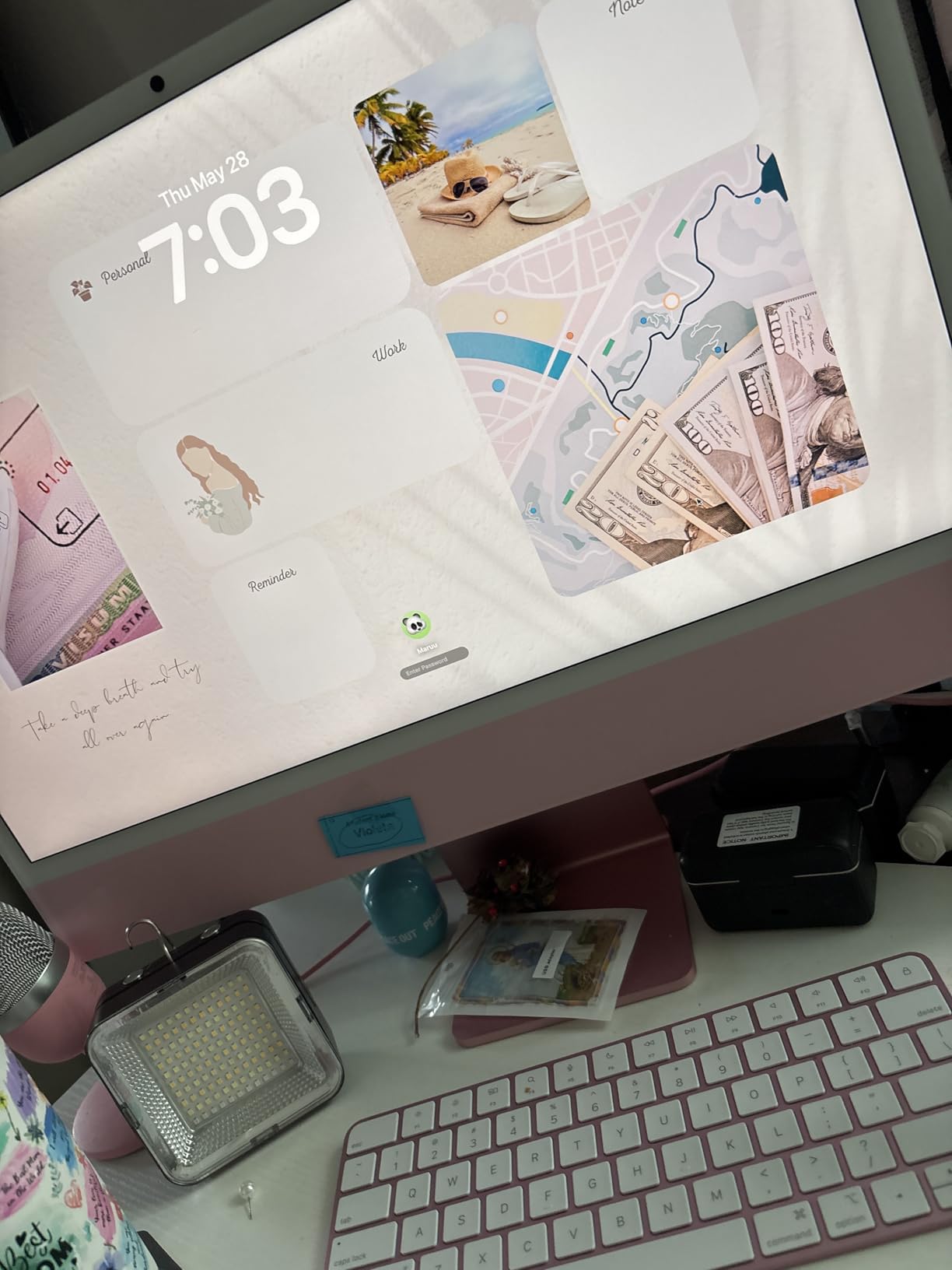 2024 iMac All-in-One Desktop Computer with M4 chip with 8-core CPU and 8-core GPU: Built for Apple Intelligence, 24-inch Retina Display, 16GB Unified Memory, 256GB SSD Storage; Silver customer photo 1