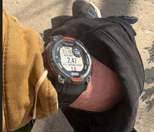 Garmin Instinct® 3 Solar, Rugged GPS Smartwatch, 45mm, Black customer photo 2