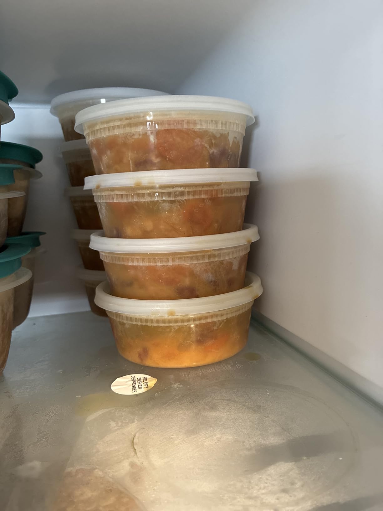 Dipoo 60 Sets (120-Piece) Deli Containers with Lids, 32/16/8 oz X 20 Set Each, Leak-Proof & BPA Free Airtight Takeout Plastic Food Storage Containers for Soup, Freezer/Microwave/Dishwasher Safe customer photo 2