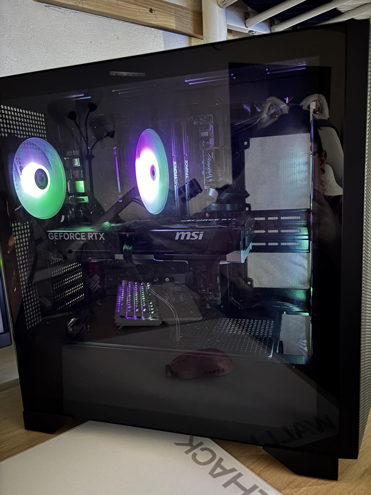 MSI Aegis R2 AI Gaming Desktop: Intel Core Ultra 9 285, GeForce RTX 5070 Ti, 32GB DDR5, 2TB M.2 NVMe SSD, Air Cooling, USB Type C, VR-Ready, Windows 11 Home: C2NVR9-1452US customer photo 1