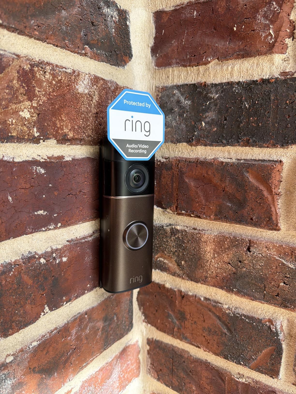 Ring Battery Doorbell 2K Plus (newest model), Retinal 2K with wide-angle video, up to 6x Enhanced Zoom, Night Vision, and Quick Release Battery Pack, Nickel Silver customer photo 2