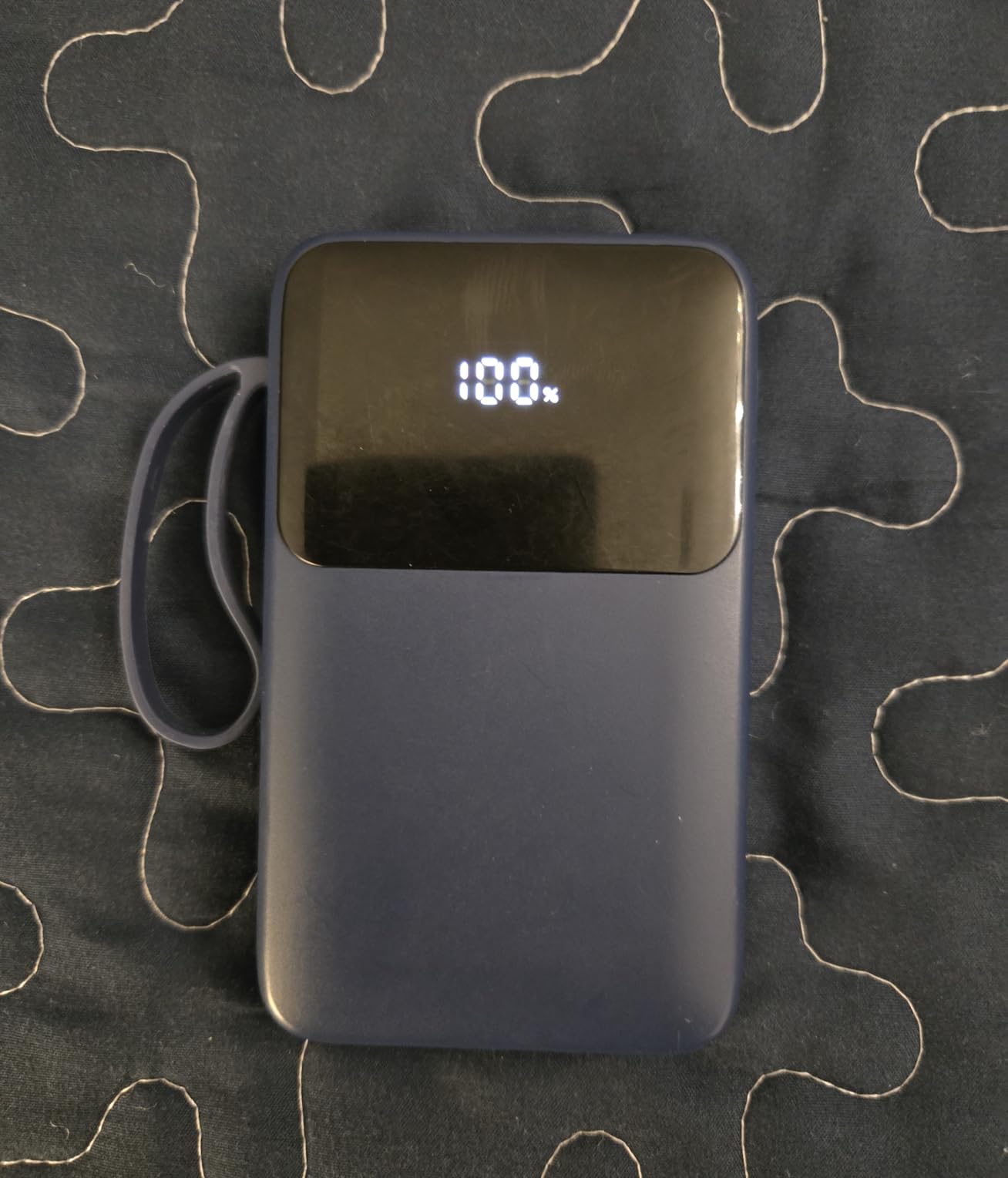 Power Bank, 15000mAh Portable Charger with Built in Cable, 22.5W Fast Charging, 6 Outputs, Slim Travel Essential Battery Pack with LED Display, Compatible with iPhone 17/16/15/14/13, iPad Black customer photo 2