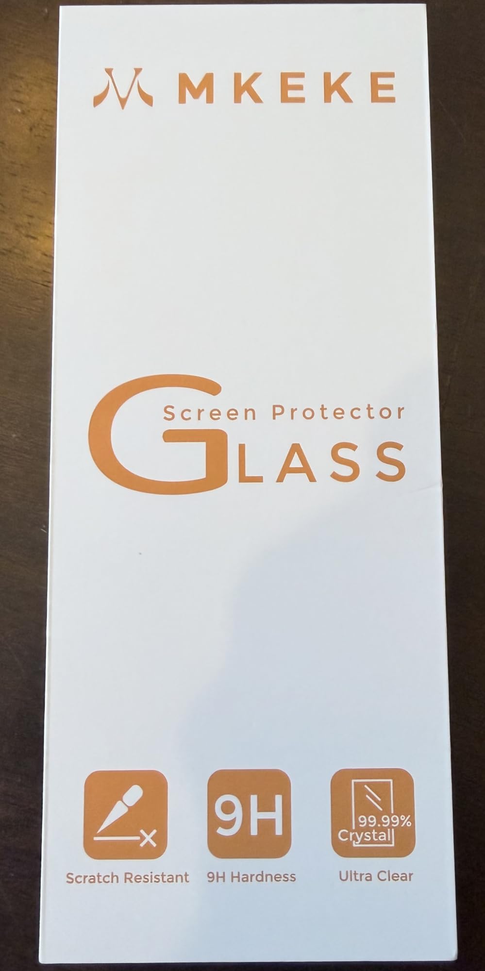 Mkeke for iPhone 17 Screen Protector 3 Pack, [9H+ Hardness] [Military-Grade Drop Protection] [Sensitive Touch] [Easy Installation] [HD Clear] Full Edge Coverage Tempered Glass customer photo 2