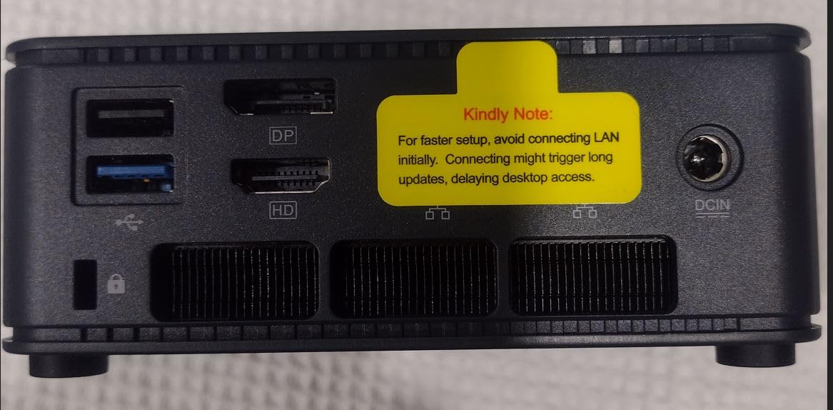 Gaming Mini PC Ryzen 7640HS (Beats 6800H/6800U) 16GB DDR5 512GB NVMe SSD Dual NIC LAN 2.5GbE /WiFi 6E BT5.2 /USB4 Desktop Computers Office Home M6 Ultra customer photo 1