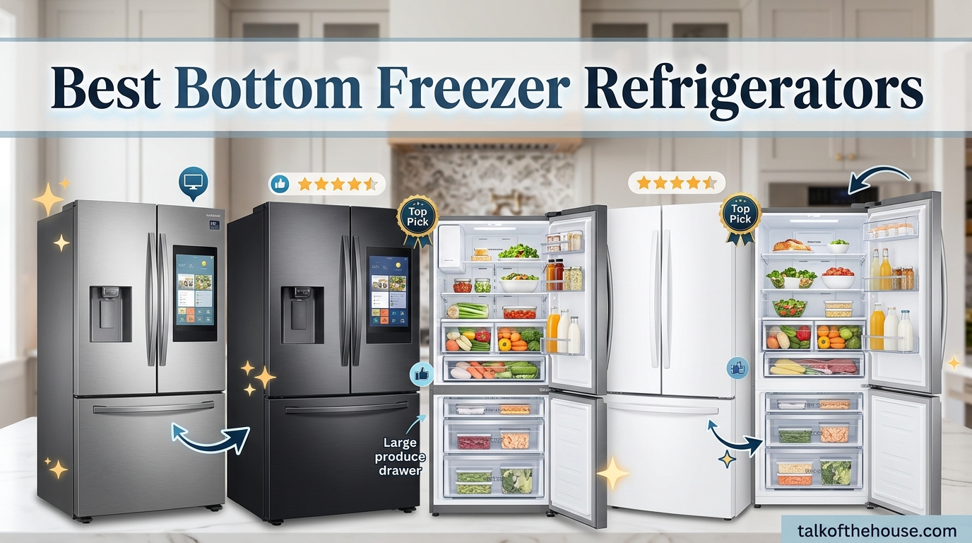 Best Bottom Freezer Refrigerators