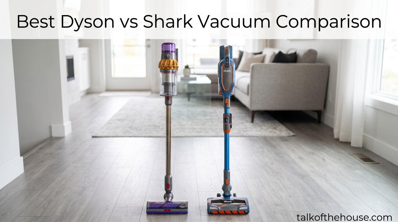 Best Dyson vs Shark Vacuum Comparison