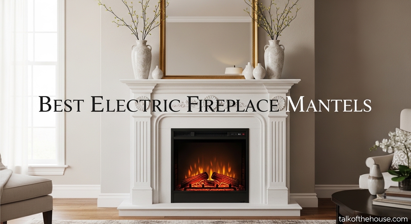 Best Electric Fireplace Mantels