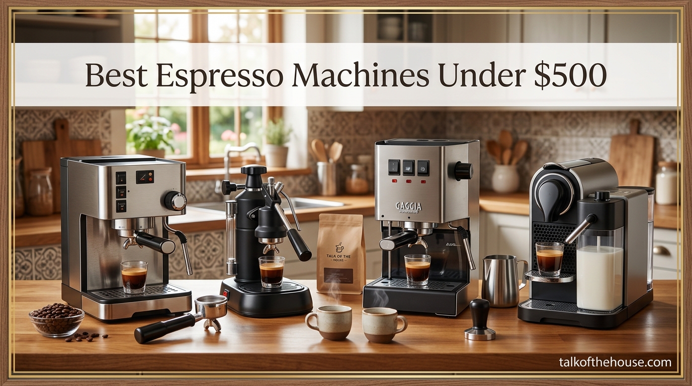 Best Espresso Machines Under $500