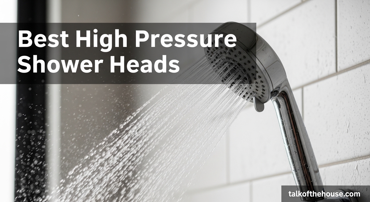 Best High Pressure Shower Heads