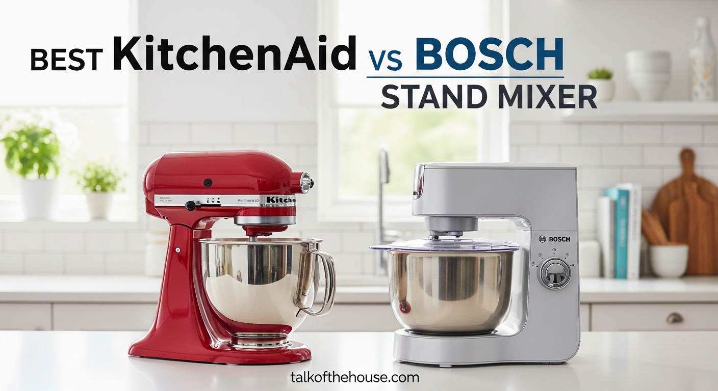 Best KitchenAid vs Bosch Stand Mixer