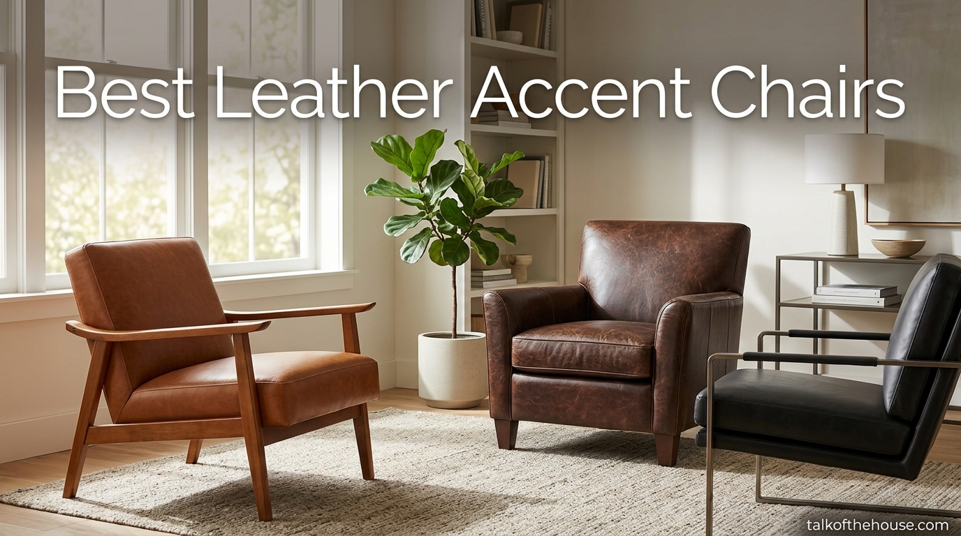 Best Leather Accent Chairs