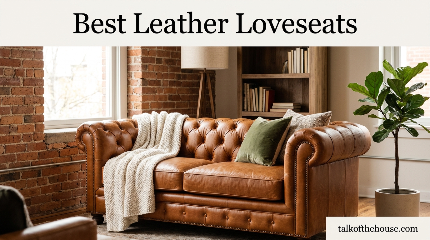 Best Leather Loveseats
