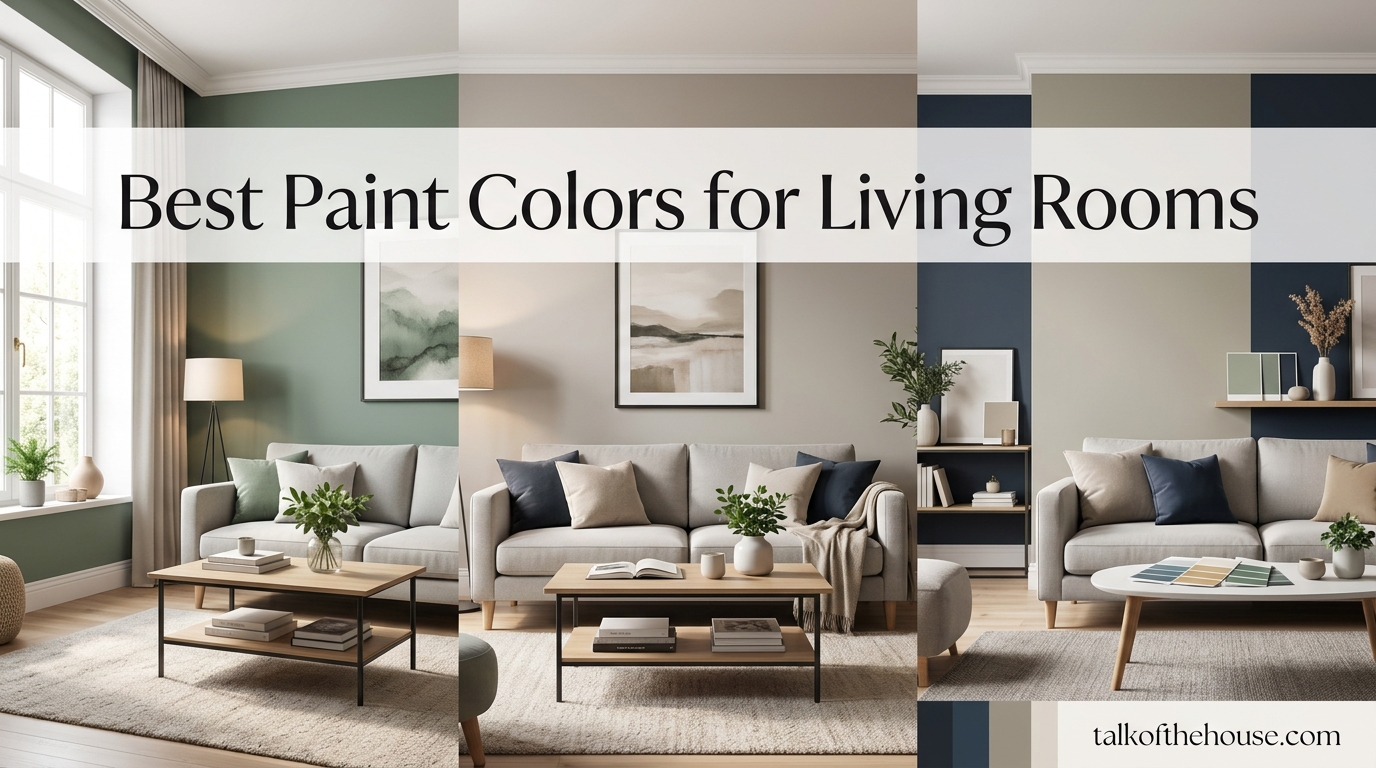 Best Paint Colors for Living Rooms
